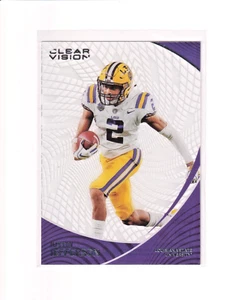 2023 Panini Clear Vision #20 JUSTIN JEFFERSON Minn Vikings NFL FOOTBALL CARD - Bild 1 von 2