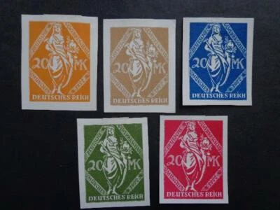 Probe Proof Trial Essay Full set Deutsche Gewerbeschau München Munich 1922 - Image 1 of 2