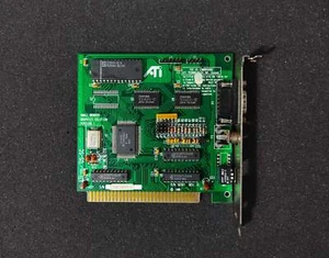 ATI Small Wonder Graphics 18701 Vintage Retro 64kb 8bit ISA CGA MDA Video Card - Picture 1 of 5