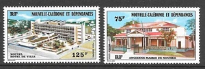 NEW CALEDONIA Sc C134-5 NH ISSUE OF 1976 - OLD CITY - Picture 1 of 1