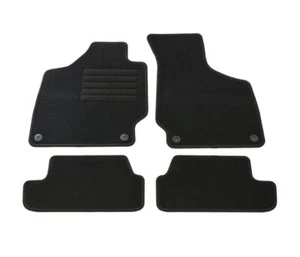 TAPPETINI IN VELLUTO VD111 AUDI TT 8J 2006 2007 2008 2009 2010 2011-2014 NERO - Picture 1 of 5