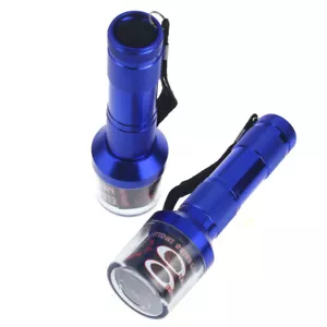 Smerigliatore tabacco elettrico alluminio metallo blu elettrico - Foto 1 di 10
