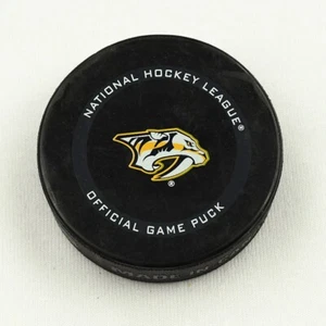 2020-21 Nashville Predators Game Used Pucks - Choose Your Game - Picture 1 of 2