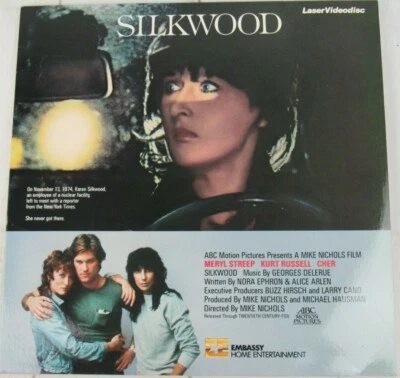 Silkwood, Meryl Streep Kurt Russell, Laser Disc R - Image 1 of 2