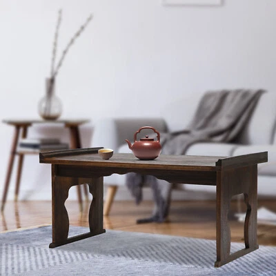 Folding Coffee Table & Tea Table Japanese Floor Table Wooden Altar Table 32"x18" - Image 1 of 4