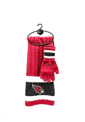 Arizona Cardinals NFL Scarf and Gloves Gift Set Cover