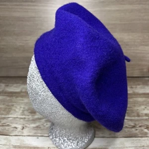 Vintage Normandy Ultra Basque French Beret / Czech 100% Wool *Read about Color* - Picture 1 of 10