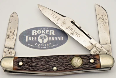 Vintage 1960's to 70’s BOKER USA 8588 Small Stock Knife Unused - Patina & Specks - Image 1 of 4