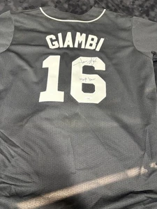 Jason Giambi Signed Oakland A's Jersey JSA - Picture 1 of 3