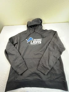 NEW Detroit Lions Hoodie Mens XL NFL Pullover Sweatshirt Fanatics Brand - Picture 1 of 5