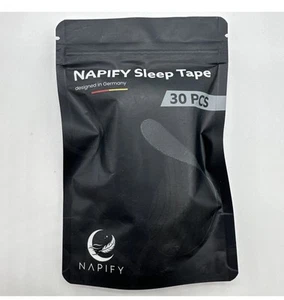 Napify Sleep Tape 30 Pieces Rest Recovery Stop Snoring Pain Free Removal - Picture 1 of 2