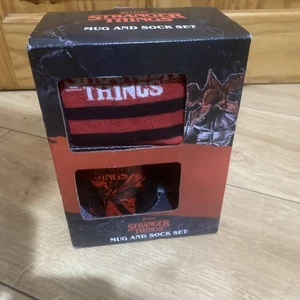 Netflix Stranger Things Mug and Socks Unisex Paladone Gift Boxed - Picture 1 of 6