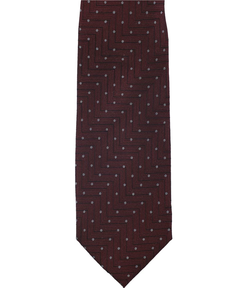 Alfani Mens Pasadena Dot Self-tied Necktie, Red, One Size - Image 1 of 1