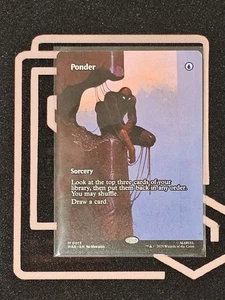Magic The Gathering Ponder - 0013 (sin fronteras) Spider Man MITICO SIN PAPEL DE ALUMINIO - Imagen 1 de 1