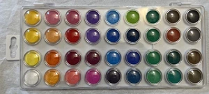 36 Watercolor Cake Loew Cornell Palette Painting Supplies Simply Art - Picture 1 of 7