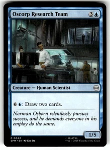 MTG Magic The Gathering Marvel's Spider-Man Karte #40 Oscorp Research Team - Bild 1 von 4