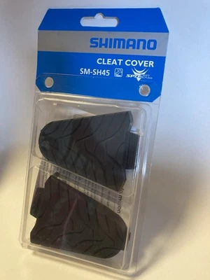 PIEZAS ORIGINALES SHIMANO SM-SH45 CUBIERTAS DE TACOS CUBIERTA DE ZAPATA BICICLETA DE CARRETERA PEDALES SPD-SL Foto 1 de 2