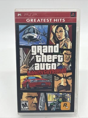 Grand Theft Auto: Liberty City Stories (Sony PSP 2005) Complete w/ Manual & Map - Image 1 of 3