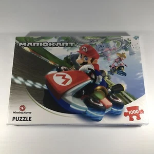 Mariokart Sealed Jigsaw Puzzle 1000 Pieces Winning Moves Nintendo 483 x 480 mm - Foto 1 di 9