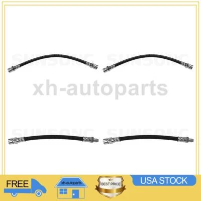 4 mangueras de freno delanteras traseras Sunsong para Volkswagen Super Beetle 1971~1973 X Foto 1 de 4