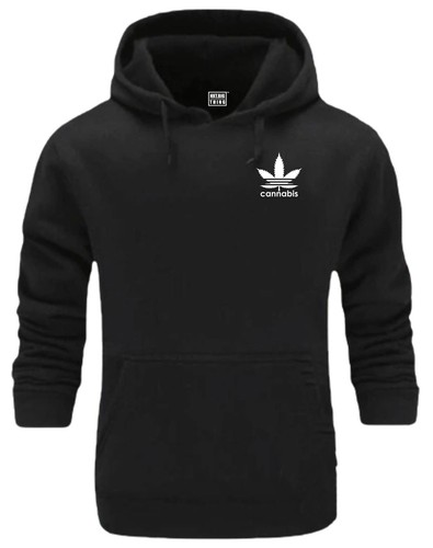 RHUDE Felpa con cappuccio cannabis tasca abbigliamento casual tossicodipendente erba swag divertente regalo di compleanno top