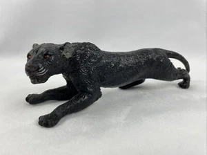 Vintage AAA Black Panther 7” Animal Big Cat Figurine Figure Toy marked “Lion” - Picture 1 of 8
