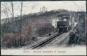 1905 - Turin - funicular railway by Superga - Picture 1 of 1