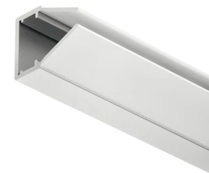 Häfele Loox Glaskantenprofil 5108 Kunststoff Licht Profil 2000 mm milchig LED - Bild 1 von 3