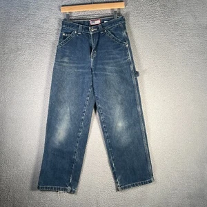 Old Navy Carpenter Jeans Blue Denim Relaxed Fit Workwear Men's 32x30 - Picture 1 of 13