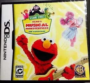 Neu - Nintendo DS - DS,DSi,Lite,XL - Elmo's Musical Monsterpiece - Neu Sealed - Bild 1 von 3