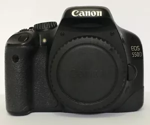 Canon EOS 550D 18MP Digital-SLR DSLR Camera (Body Only) - Picture 1 of 9