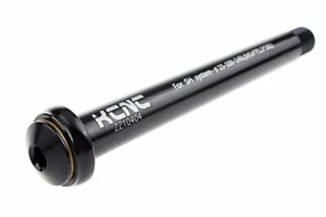 KCNC KQR08 Cycling Bike Front Skewer for Shimano E-Thru/Fox Fork 15mm in Black - Picture 1 of 9
