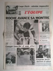 DAS TEAM Nr. 12.817 vom 24.07.1987 - Roche bringt seine Uhr voran / Longo berührt seinen Traum - Bild 1 von 6