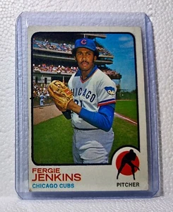 Fergie Jenkins 1973 Topps MLB #180 Baseball Card Chicago Cubs - Picture 1 of 2