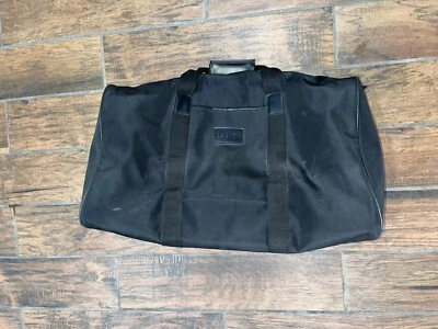 Bolso de Lona Escada Negro Grande 25” X 12” X 14 Foto 1 de 4