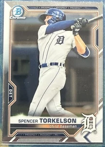 2021 Topps Bowman Chrome #BDC-20 Spencer Torkelson - Picture 1 of 2
