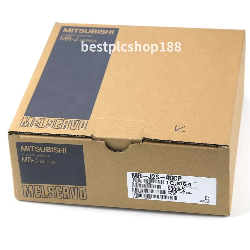 Express ship Long warranty New Mitsubishi servo drive MR-J2S-40CP MRJ2S40CP - Image 1 of 4