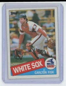 1985 Topps Carlton Fisk Baseball Card Chicago White Sox #770 - Picture 1 of 2