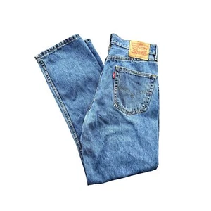 Vintage Levi's Men's 550 Blue Denim Jeans Size 33x32 Regular Fit Western USA VTG - Picture 1 of 9