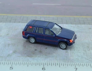 Herpa Jeep Grand Cherokee SUV azul escala 1:87 HO (HO6378) - Imagen 1 de 2