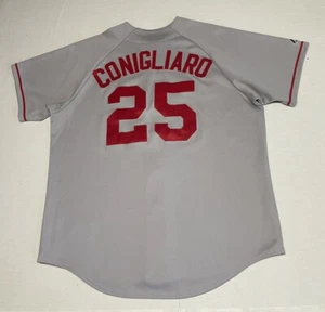 TONY CONIGLIARO Vtg 80s 90s Majestic BOSTON RED SOX Sewn Jersey USA XL-XXL 50’ - Picture 1 of 11
