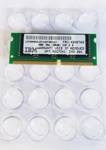 16MB 144PIN SODIMM RAM MEMORY MODULE 70NS 3.3V 2MX64 40H8651 42H2768 N4-3(7) - Picture 1 of 1