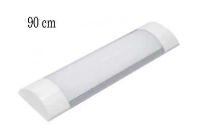 Plafoniera Lineare Led 30W Luce Naturale 90cm Lampada Bianca Interno - Immagine 1 di 4