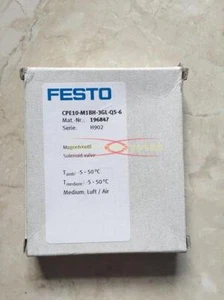 ONE FESTO CPE10-M1BH-3GL-QS-6 196847 Solenoid valve NEW - Picture 1 of 1