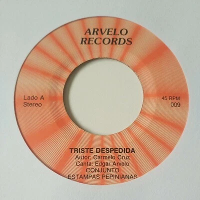 Estampas Pepinianas Triste Despedida / Dios Me Puso A Prueba ARVELO 009 VG+ 1801 - Image 1 of 2