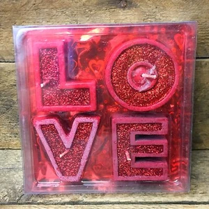 Juego de 4 velas de letras LOVE - Imagen 1 de 1