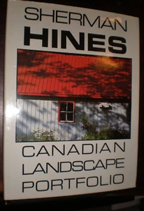 Canadian Landscape Portfolio by Sherman Hines (Hardcover) LIKE NEW - Picture 1 of 1