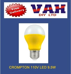 CROMPTON 9.5w GLS 110V 1700K WARM WHITE 806 LUMENS - Picture 1 of 1