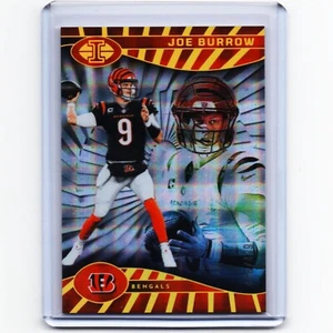 Joe Burrow (RARE /499) 2024 Panini Illusions Trophy Collection Prizm #16 Bengals - Picture 1 of 3