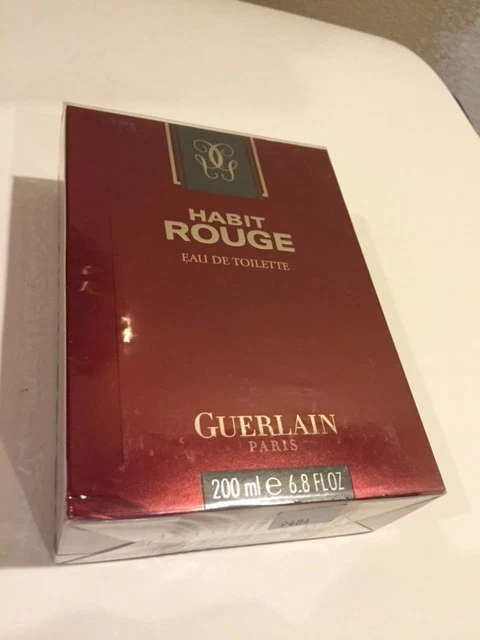 Habit Rouge de Guerlain 6,8 OZ EDT SPLASH fórmula antigua caja sellada Foto 1 de 1